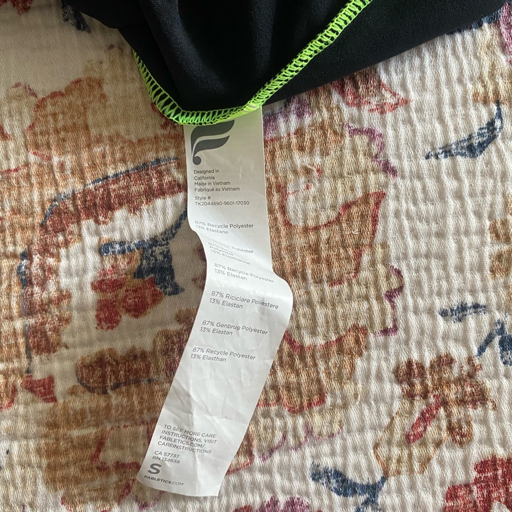 Fabletics Phoenix Racerback Tank .
Size: small - Picture 7 of 8